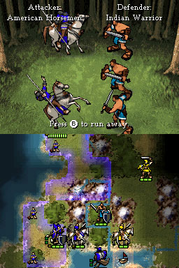 Civilization Revolution NDS Los gráficos no reflejan la epicidad del juego