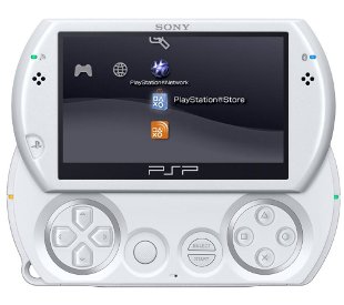 PSP Go White Pearl La PSP Go está disponible en blanco y en negro