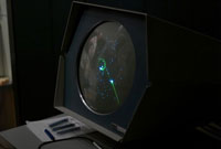 Spacewar!-PDP-1 PDP - 1 corriendo Spacewar!