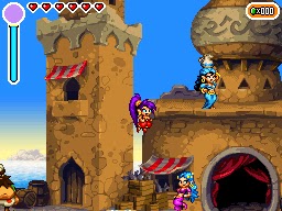 Captura de pantalla de Shantae: Risky's Revenge