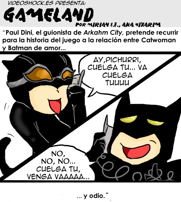 Gameland – 9, Catwoman y Batman, 1