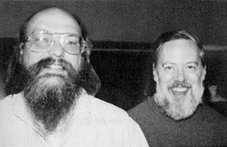 Ken Thompson y Dennis Ritchie, creadores de Unix Ken Thompson y Dennis Ritchie, creadores de Unix